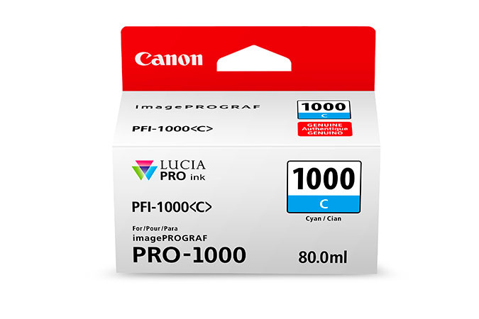 Canon tindikassett PFI-1000C tsüaan