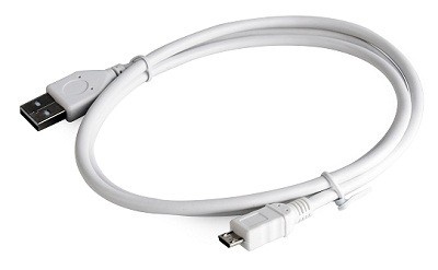 Gembird micro USB 2.0 cable AM-MBM5P 0.5m, white