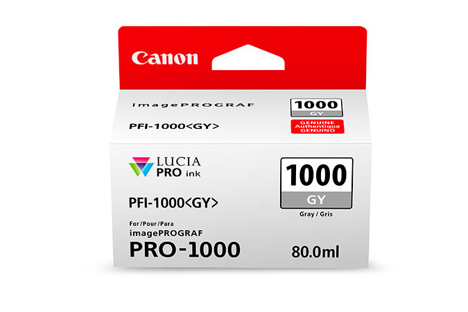 Canon tindikassett PFI-1000GY hall
