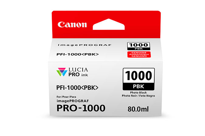 Canon tindikassett PFI-1000PBK must