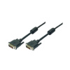 2m DVI-D - DVI-D cable, male type, digital dual link, bulk cable (24+1)