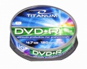 Titanium toorikud DVD+R 4.7GB GB x16 - Cake Box 10