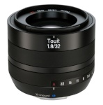 Zeiss objektiiv Touit 32mm F1.8  (Fuji X) 