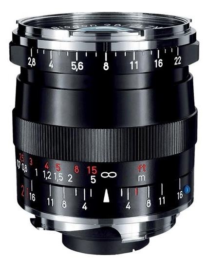 Zeiss objektiiv Biogon 21mm F2.8 T* ZM must
