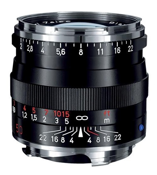 Zeiss objektiiv Planar 50mm F2.0 T* ZM must