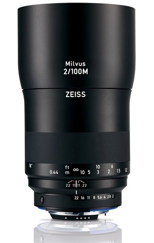 Zeiss objektiiv Milvus 100mm F2.0 Macro ZE Canon