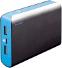 Platinet akupank 6000mAh + taskulamp sinine (PMPB6BBL)