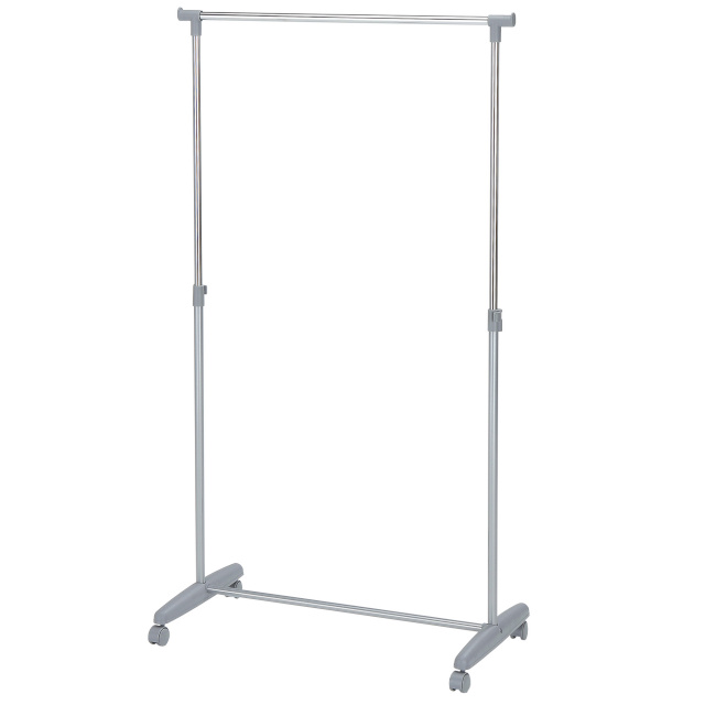 Stange FRED ratastel 85x43x95-160cm, värvus: hõbedane-kroom