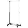 Stange FRANK kingariiuliga ratastel 83x43x93,5-168cm, värvus: must-kroom