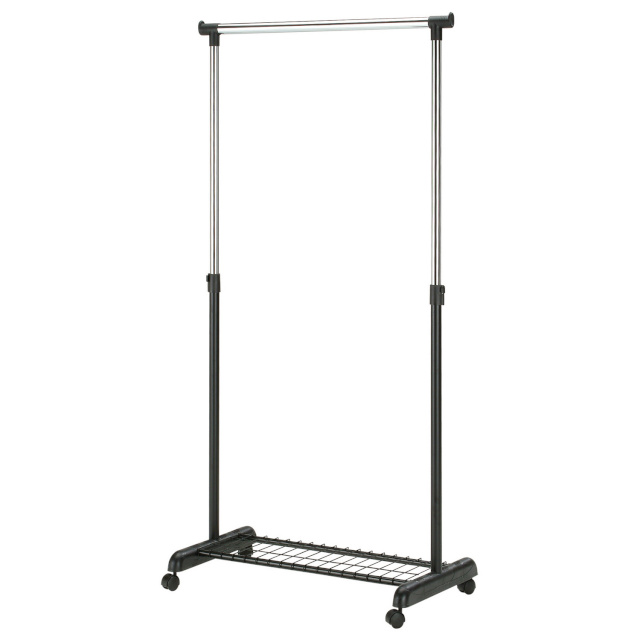 Stange FRANK kingariiuliga ratastel 83x43x93,5-168cm, värvus: must-kroom