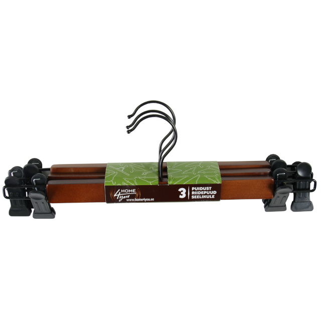 Riidepuud seelikule 3tk/kompl, puit, pruun