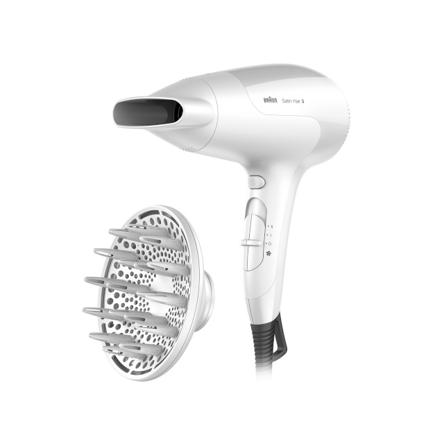 Braun föön HD385 PowerPerfection Hair Dryer, valge