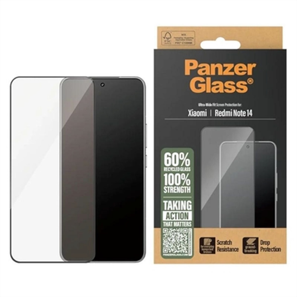 PanzerGlass kaitsekest Redmi Note 14 läbipaistev Xiaomi