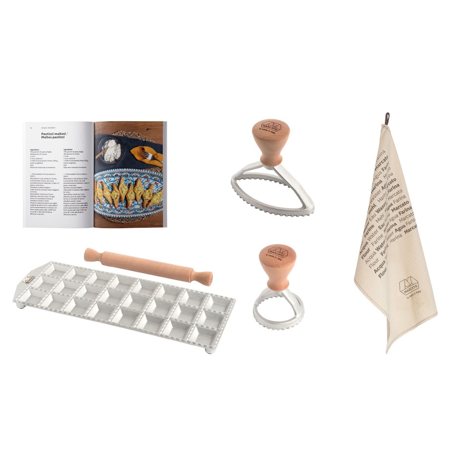 Marcato pastamasin Gift Set Ravioli like a Pro viola