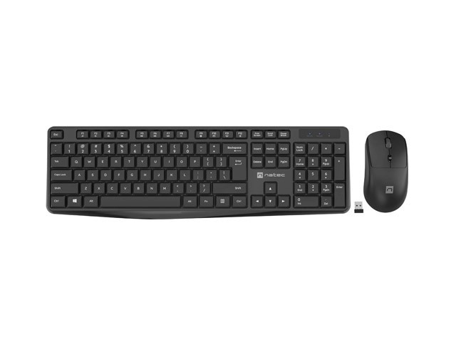 Natec klaviatuur Wireless Set 2in1 Squid Plus