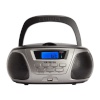 Aiwa CD-/MP3-mängija Boombox BBTU-300, hõbedane