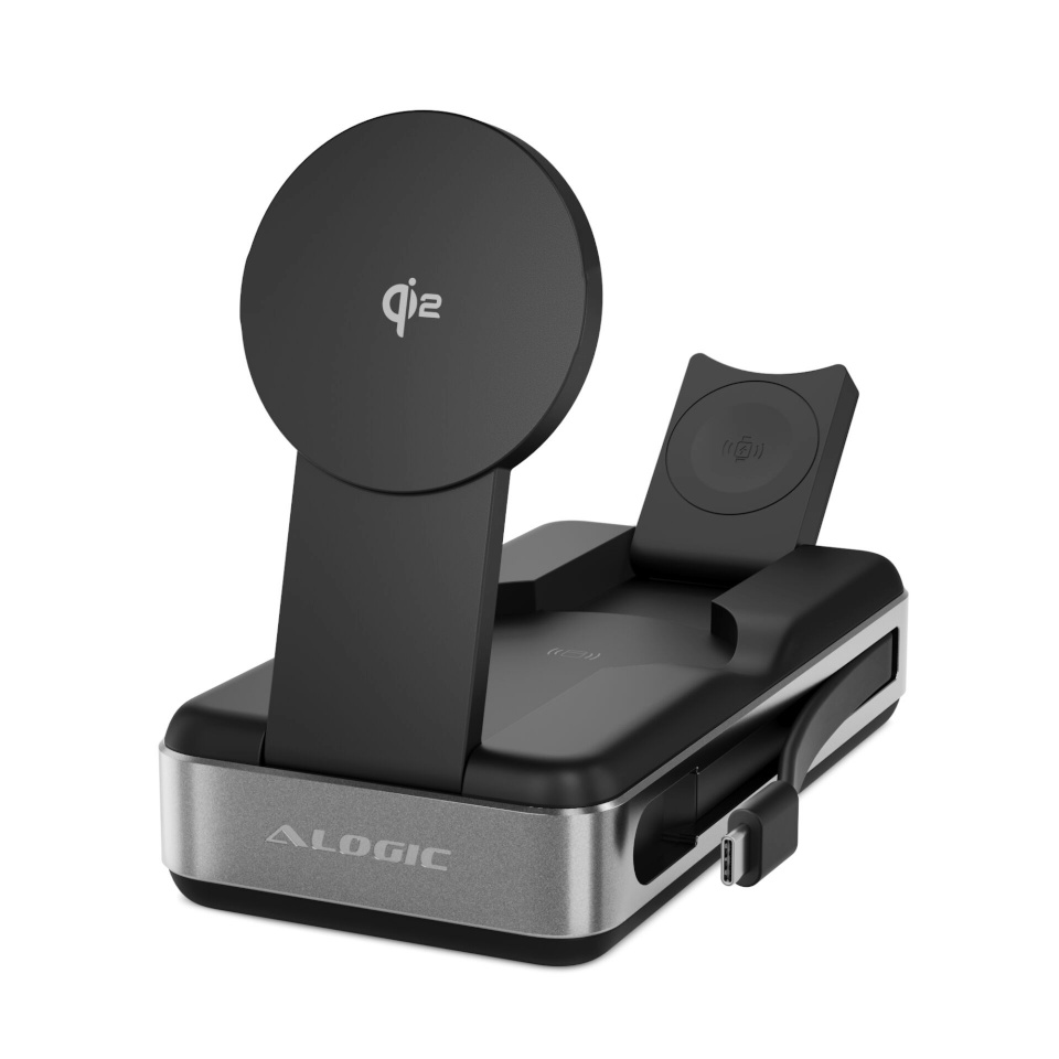 ALOGIC akupank Roam Qi2 Fast Wireless 6-in-1 Powerbank 21.000mAH