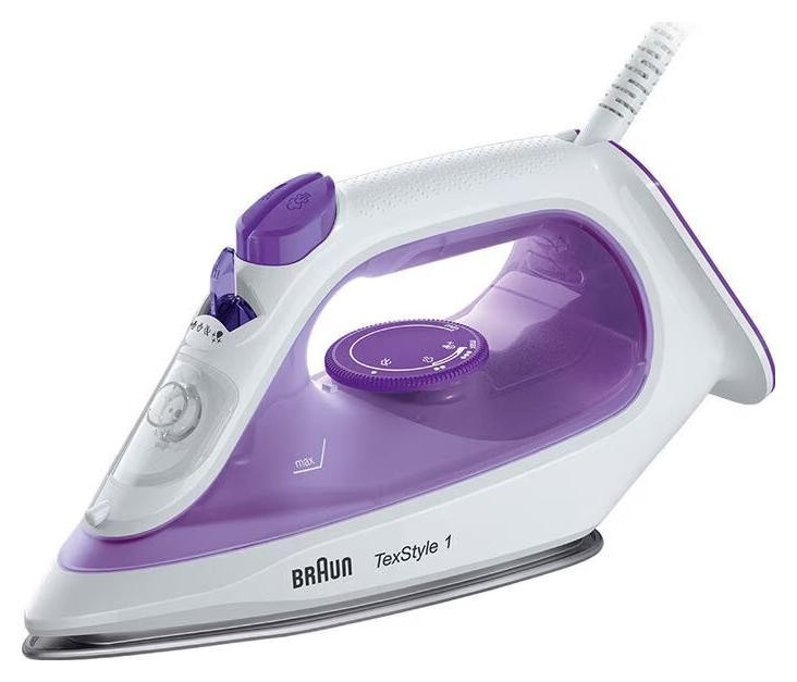 Braun aurutriikraud SI1080.VI TexStyle 1 Steam Iron, lilla/valge