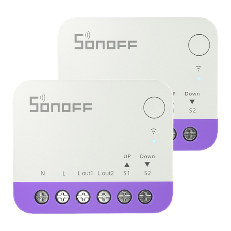 Sonoff nutikodu moodul MINI-RBS WiFi Smart Mini Roller Shutter Switch, 2tk