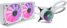 Blackstorm Luna Pro 240 mm ARGB vedelikjahutussüsteem, valge