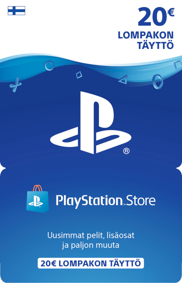 Sony aktiveerimiskaart PlayStation Network Card 20 EUR PSN Activation Card, 1tk