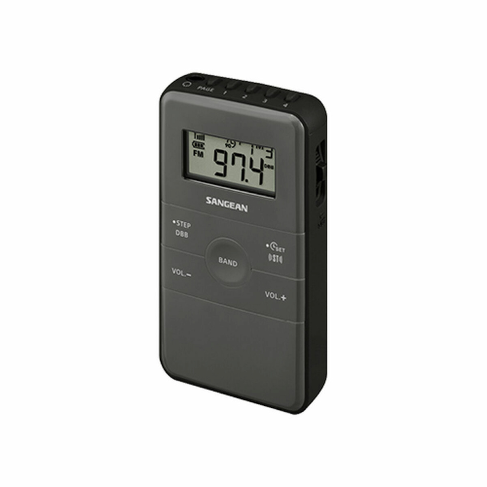 Sangean transistorraadio DT-140 must AM/FM