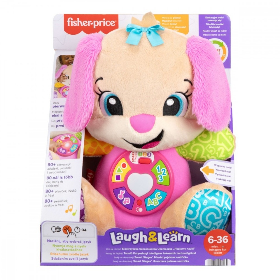 Fisher Price Mascot Siostrzyczka Szczeniaczka CZ/SK/ENG/HU/PL