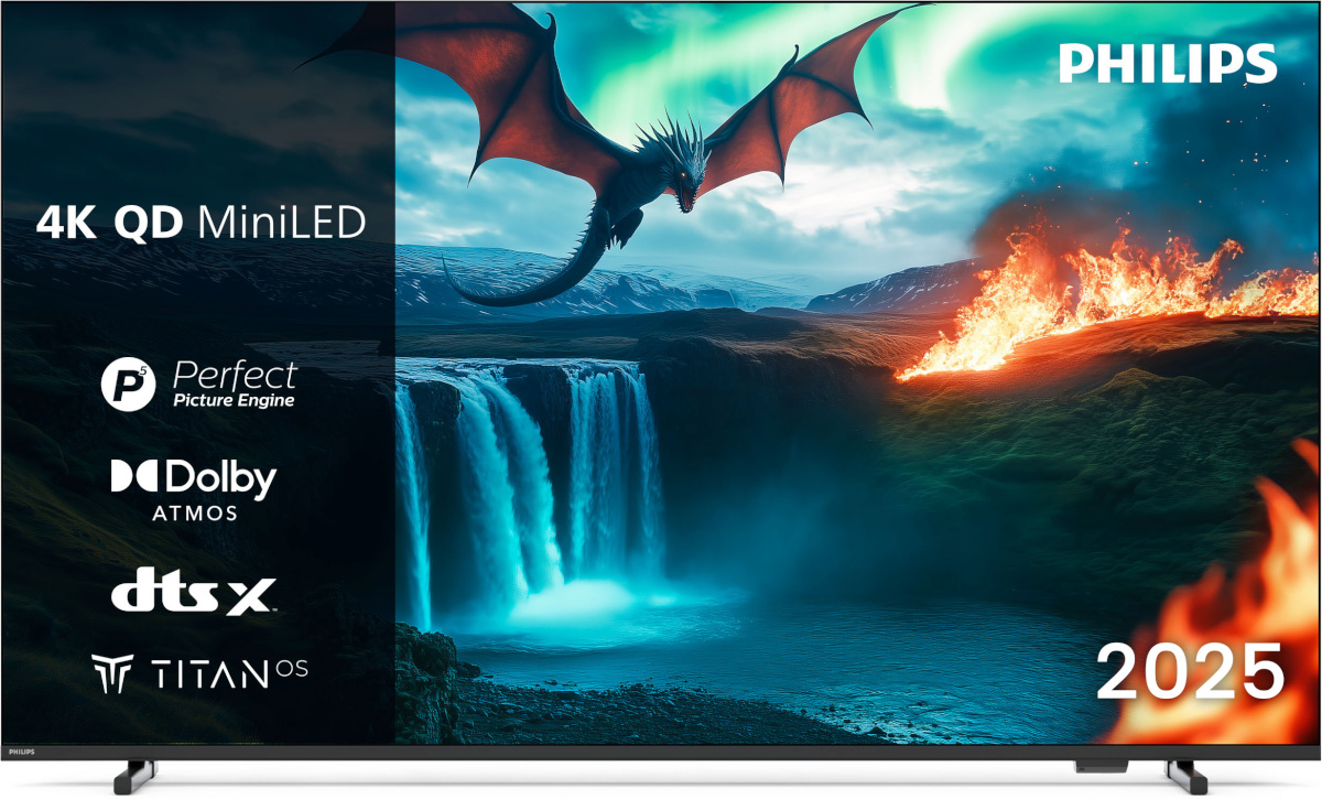 Philipsi teler 65" MLED810 – 4K QD Mini-LED teler