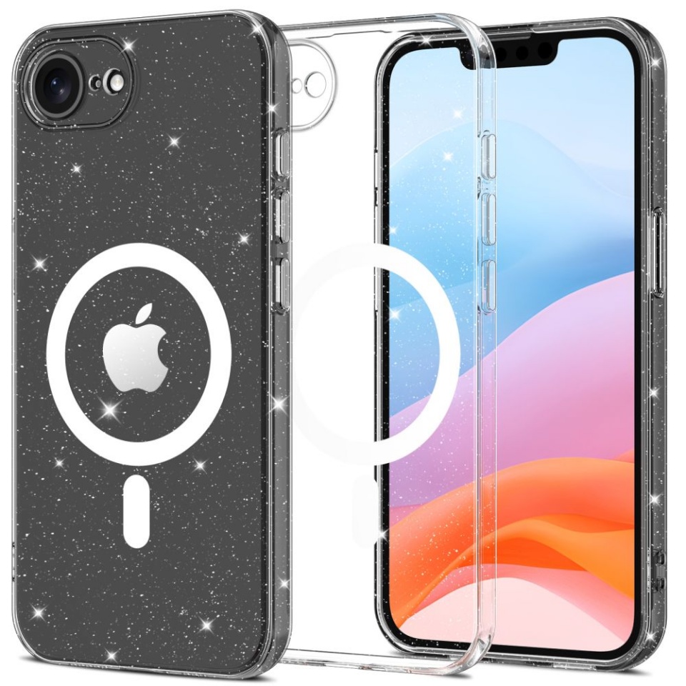 Tech-Protect FLEXAIR MagSafe iPhone 16E GLITTER