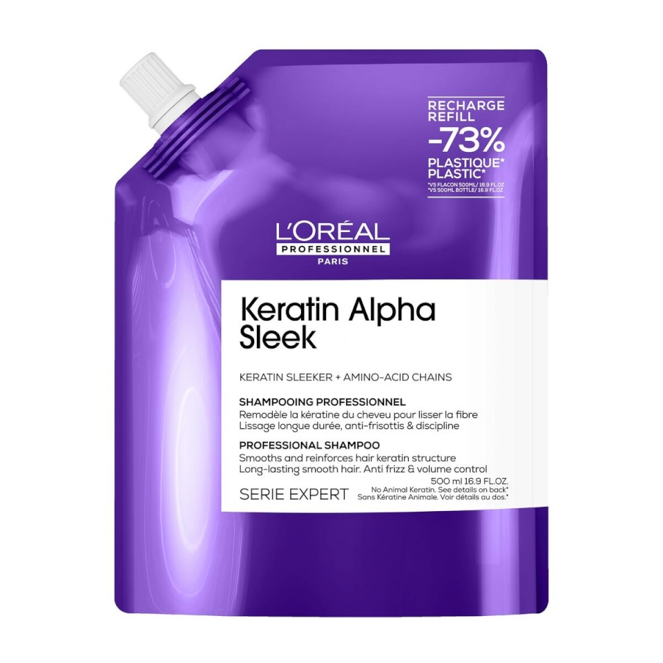 L'Oreal Professionnel Paris šampoon KERATIN ALPHA SLEEK 500ml