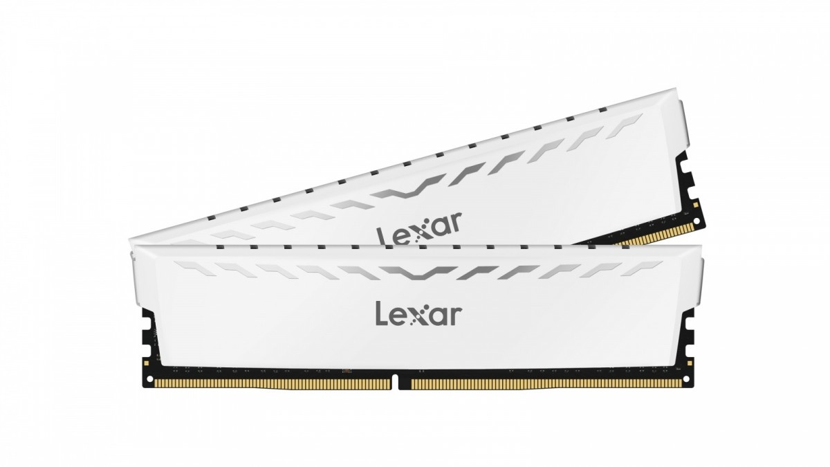Lexar mälu Memory PC DDR4 THOR OC White 32GB(2x16GB) 3600MHz