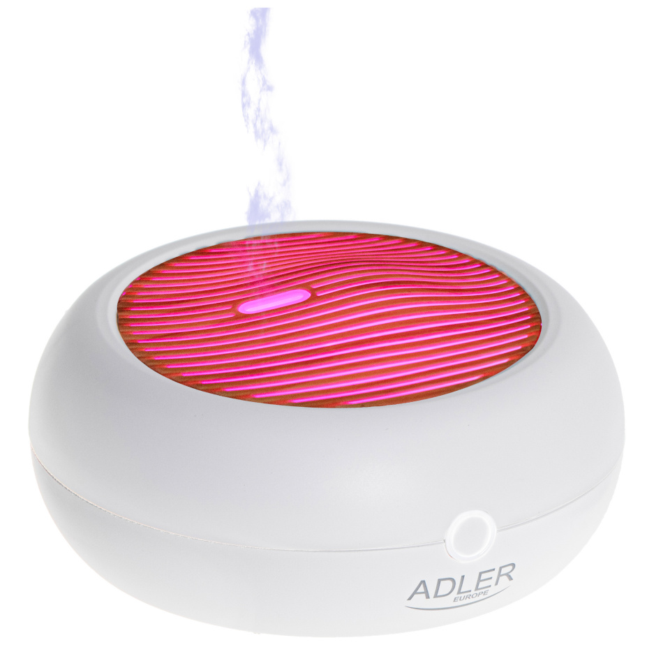 Adler õhu aromisaator AD 7969 USB 3in1 Ultrasonic Aroma Diffuser, valge