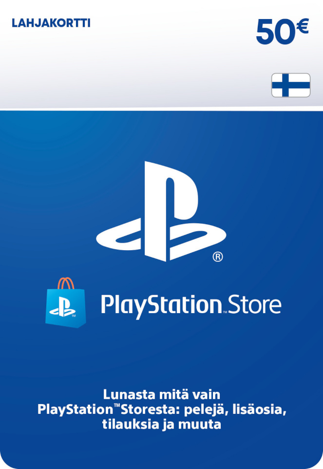 Sony aktiveerimiskaart PlayStation Network Card 50 EUR PSN Activation Card, 1tk