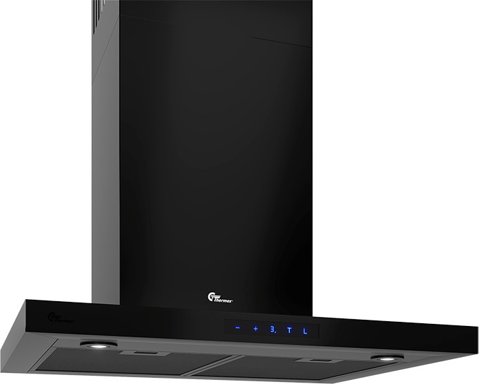 Thermex seinale paigaldatav õhupuhasti Harwich II, must, 60 cm