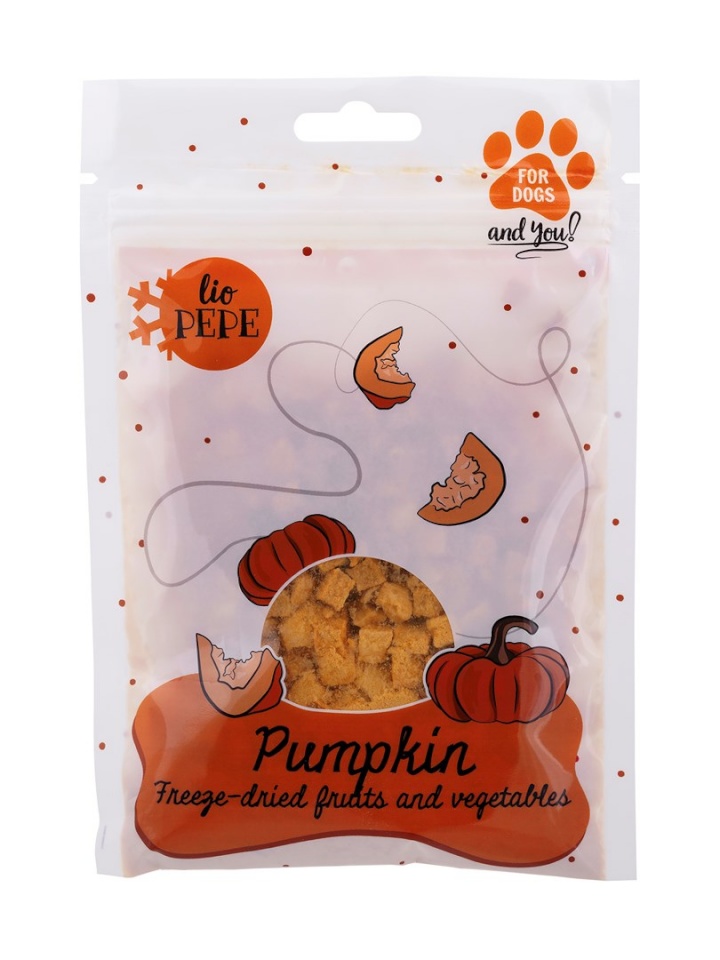 Paka Zwierzaka maius koerale Pepe Lio Pumpkin, 20g