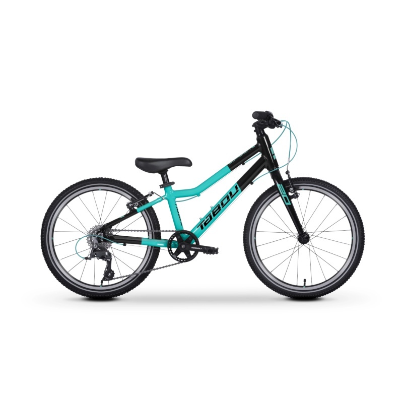 Tabou laste jalgratas Superlite 20, türkiis-must