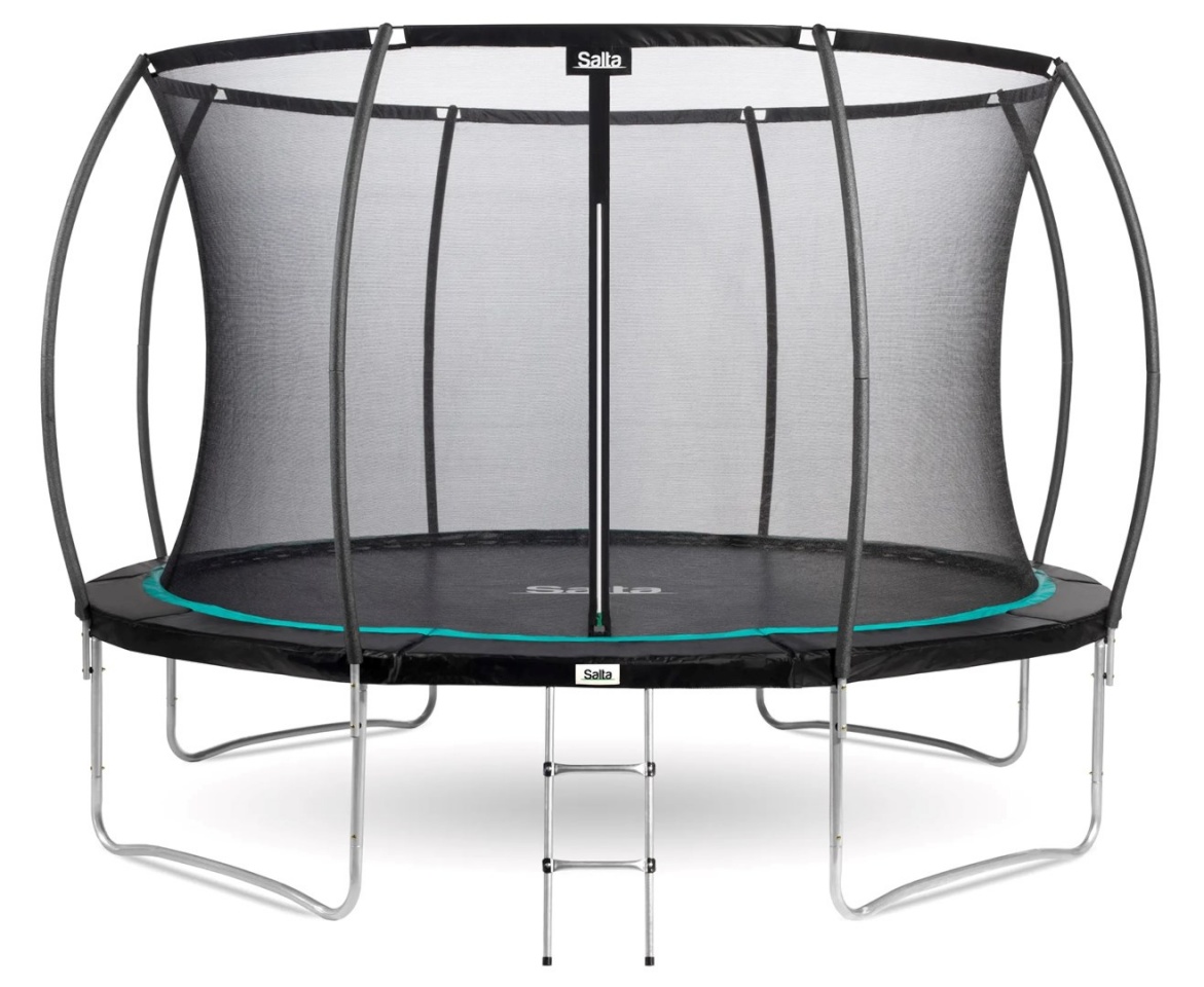 Salta batuut Trampolina Cosmos 366cm must