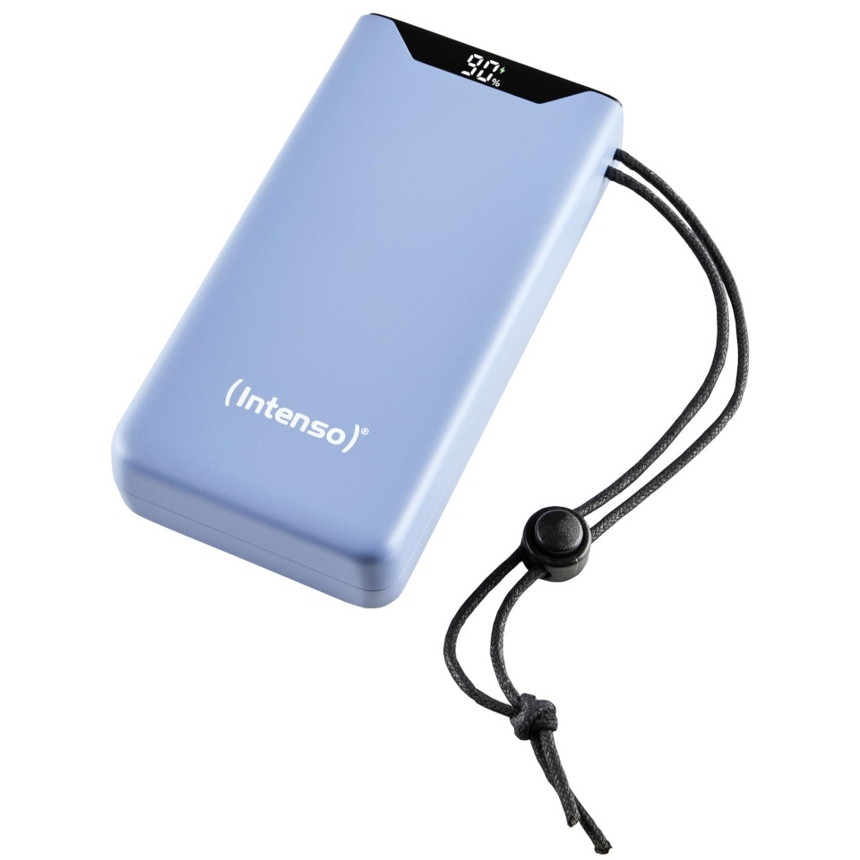 Intenso akupank Power Bank USB 20000mah Qc3.0, sinine F20000