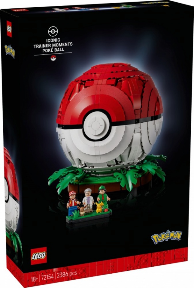 Lego klotsid 72154 Pokemon 72154 Trainer Moments PokéBall