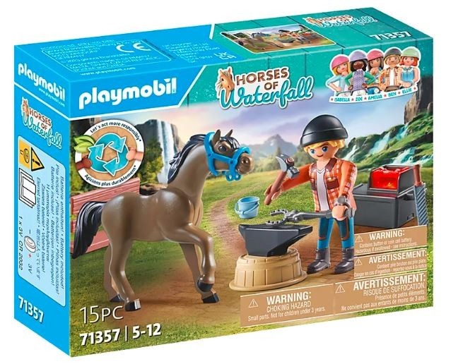 Playmobil klotsid 71357 Horses 71357 Kowal Ben i Achilles