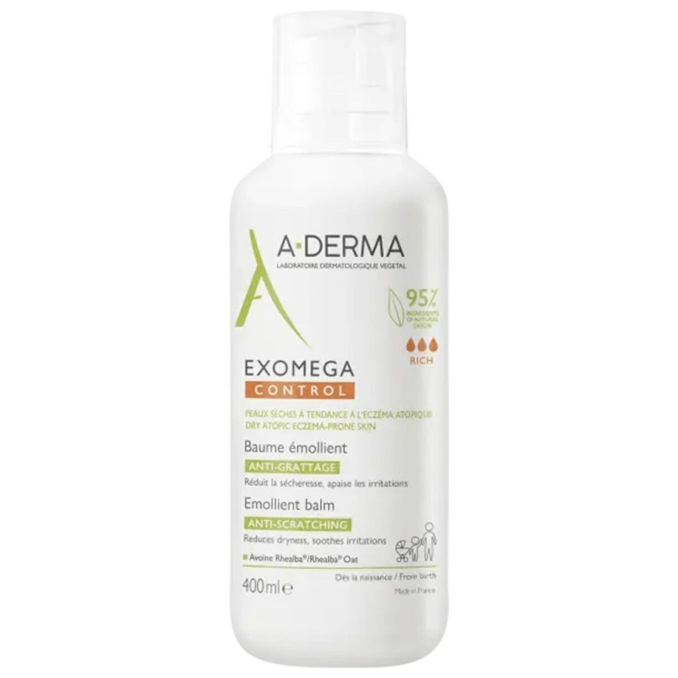 A-Derma keha lõdvestav emulsioon Exomega Control Baume Palsam