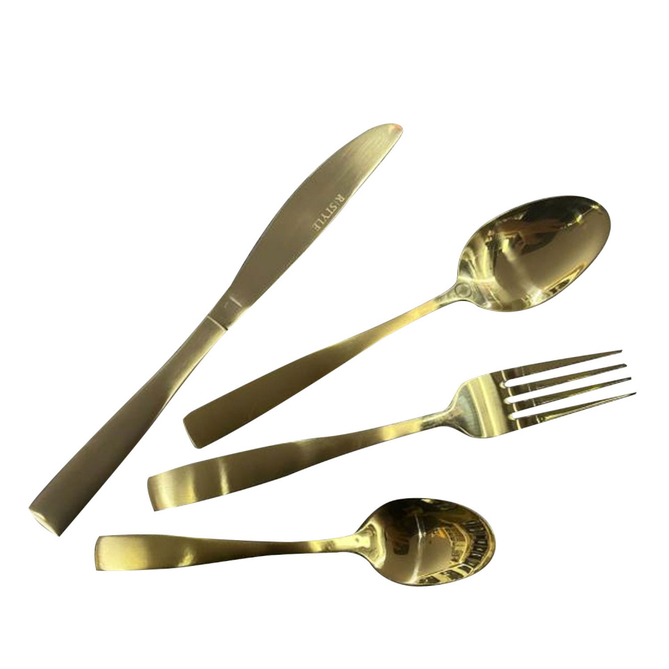 H4Y söögiriistad Dune, 24-osa, kuldne