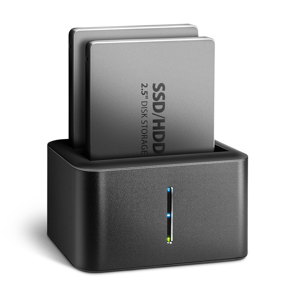 Axagon dokkimisalus AXAGON | SuperSpeed USB DUAL 2.5" SSD/HDD MINI dock | ADSA-D25