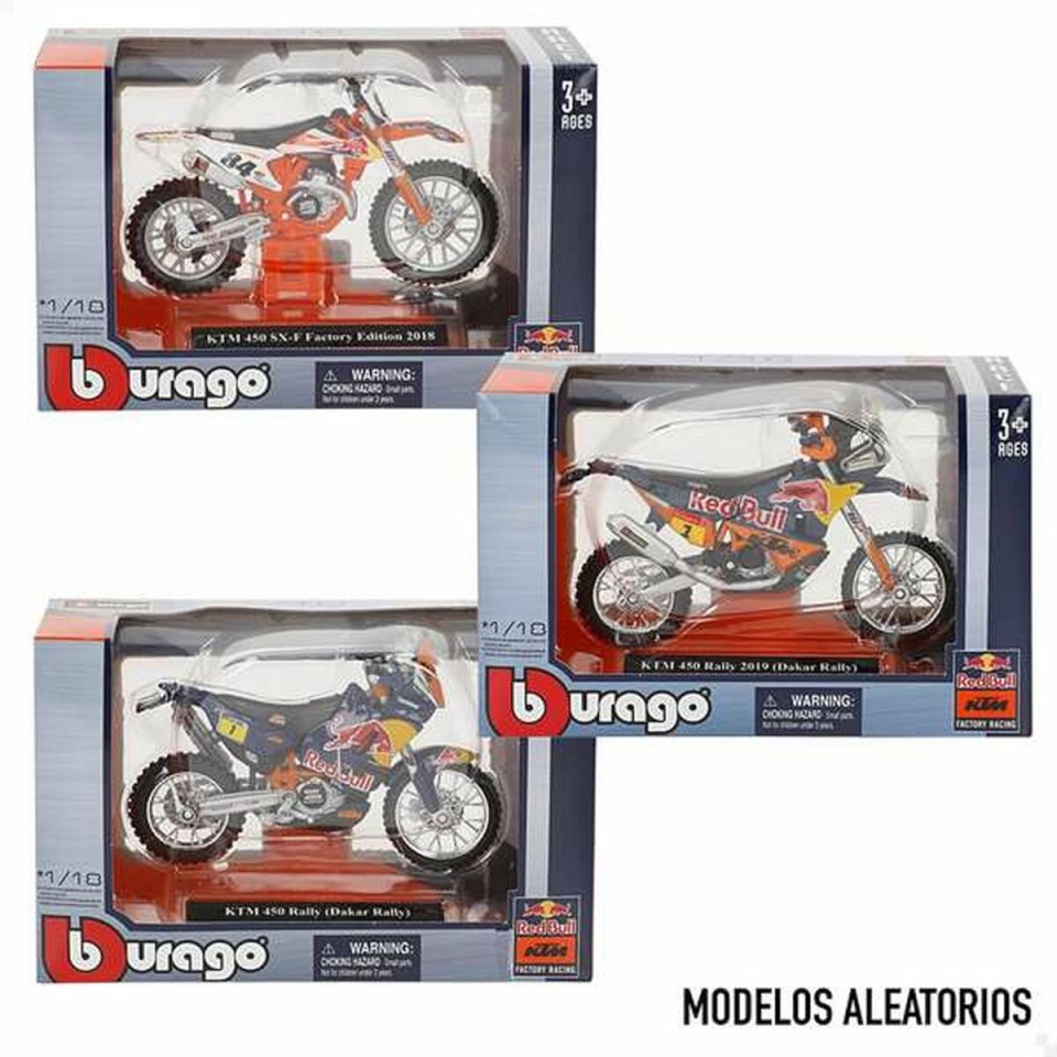 Colorbaby mootorratas Wrb Ktm Cross 1:18
