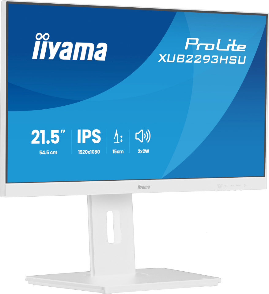iiyama monitor 54.5cm (21.5") XUB2293HSU-W7 16:9 HDMI+DP+2xUSB