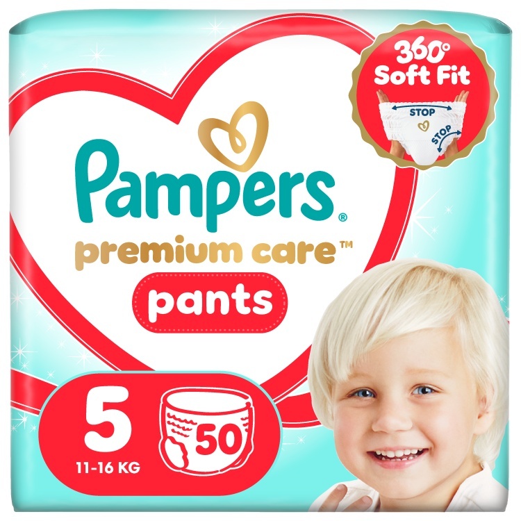 Pampers püksmähkmed Premium Care Pants, suurus 5, 50 tk