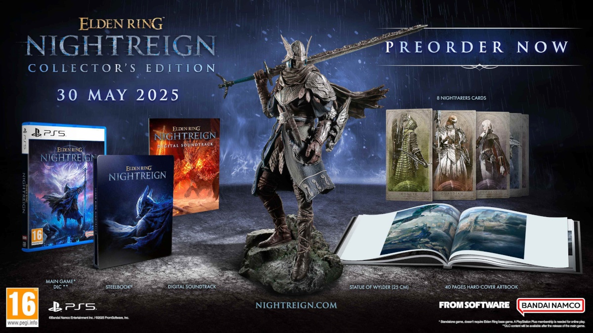 Bandai Namco Entertainment mäng Elden Ring Nightreign – Collectors Edition, PS5