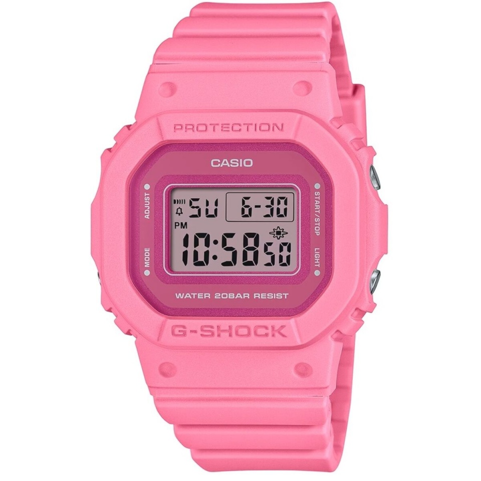 Casio G-Shock Meeste kell THE ORIGIN COMPACT SERIE - POWER PINK (Ø 40,5mm)