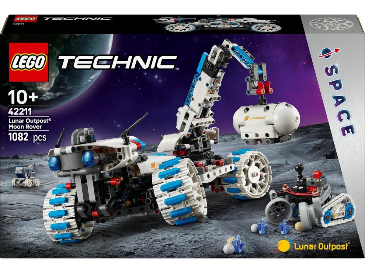 Lego klotsid TECHNIC 42211 Lunar Outpost Moon Rover