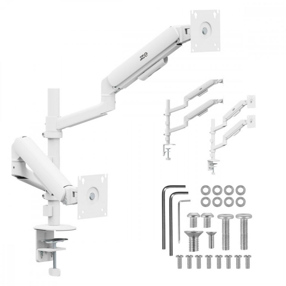 Ergo Office Hanger for 2 monitors 17-32 inches ER-692 W